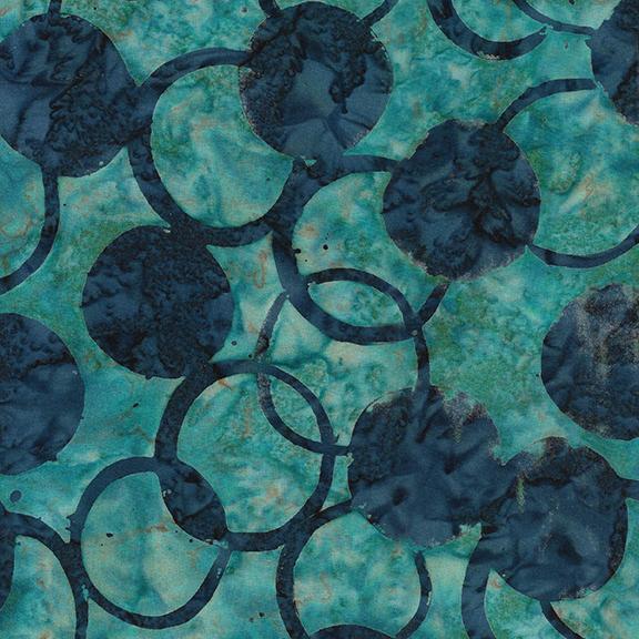 822301997 / Dots and Rings-Teal Bridgewater
