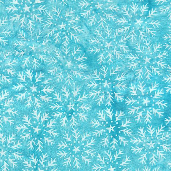 122328910 / Snowflake Circles-Teal Scuba