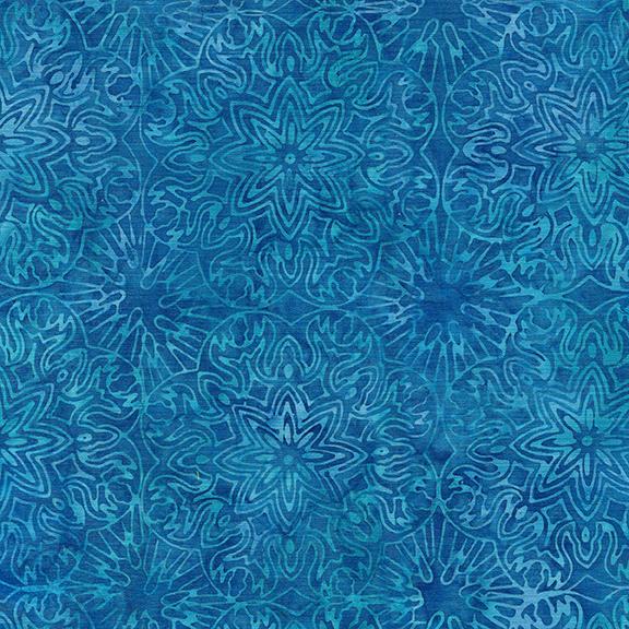 122358955 / Mandala Flower-Teal Aruba