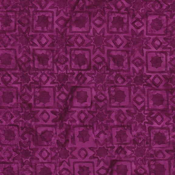 122360365 / Star Pattern-Red Crimson