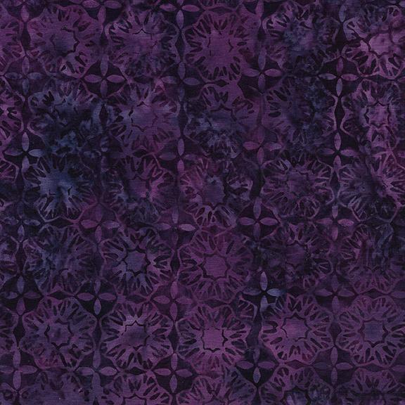 122359495 / Square Flower-Purple Merlot