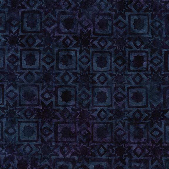 122360828 / Star Pattern-Multi Blue Purple