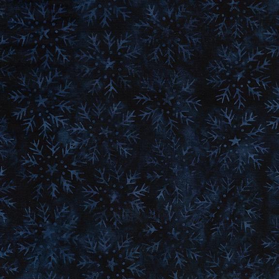 122328590 / Snowflake Circles-Blue Storm