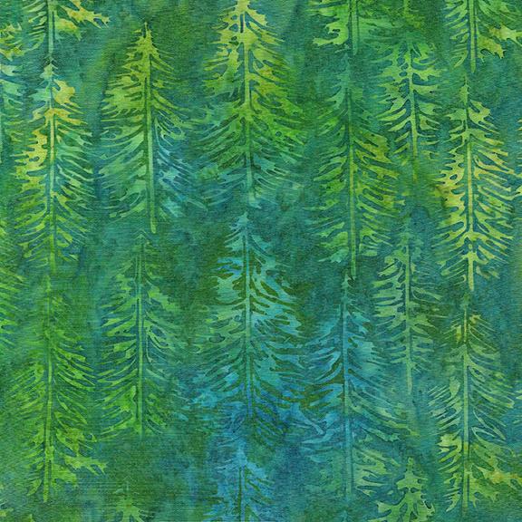 122336851 / Evergreen-Multi Turquoise Green