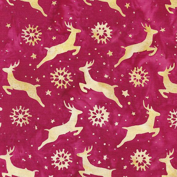 122327370 / Deer Snowflake-Red Cardinal