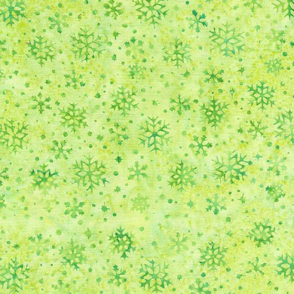 122401615 / Snowflakes-Green Pistachio