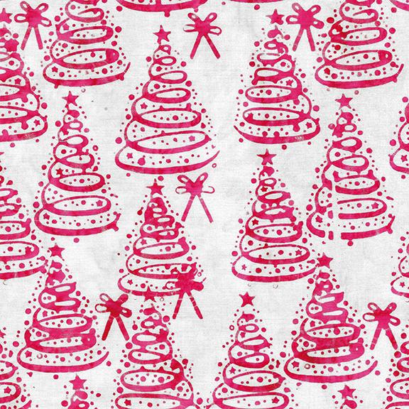 122412700 / Christmas Trees-White