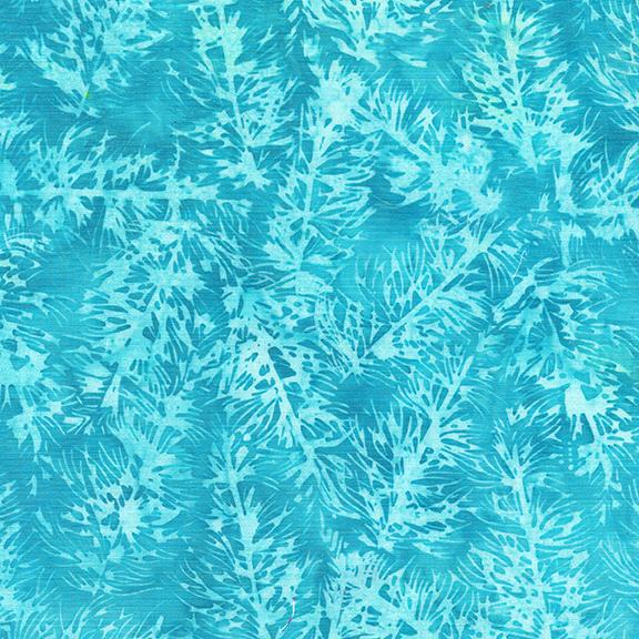 122404945 / Pine Needles Long-Teal Cool Water