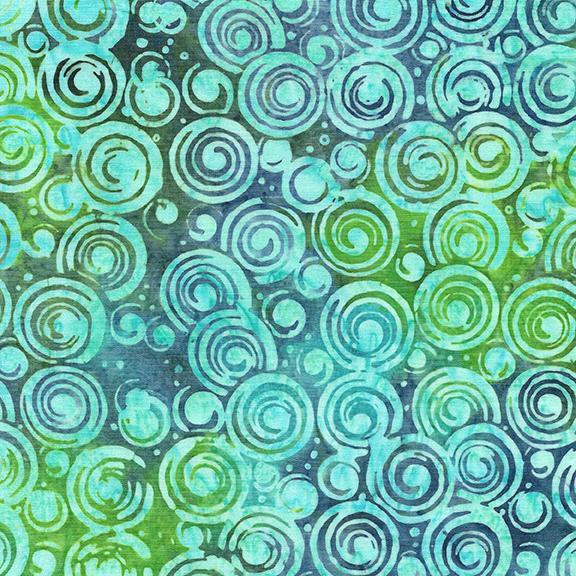 122437850 / Circle in Circle-Multi Purple Green Flourite