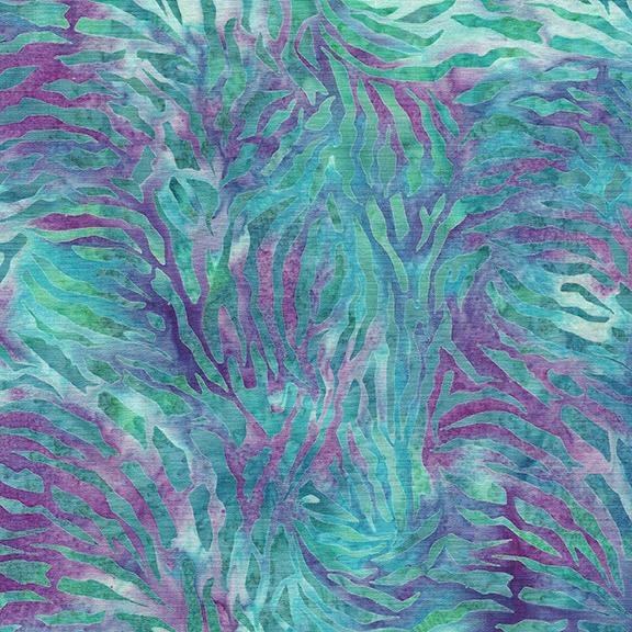 122438879 / Tiger Stripe-Multi Teal Purple