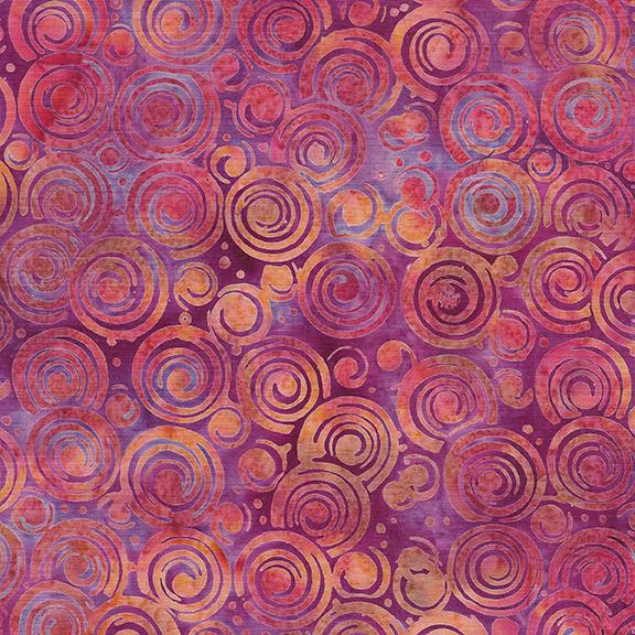 122437895 / Circle in Circle-Multi Purple Magenta
