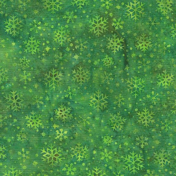122401682 / Snowflakes-Green Frog
