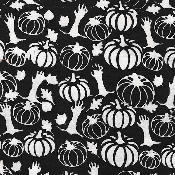 122462702 / Hands and Pumpkins-Black