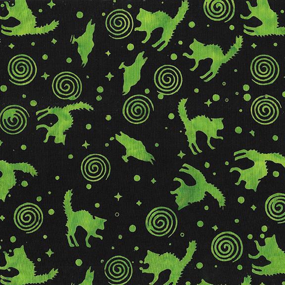 122463795 / Cats and Raven-Black