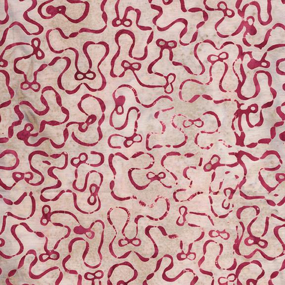 522502003 / Ribbon Meander with Bows Neutral Cream
