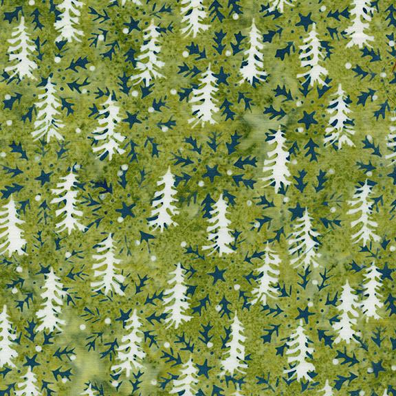822504630 / Retro Trees Green Lemongrass