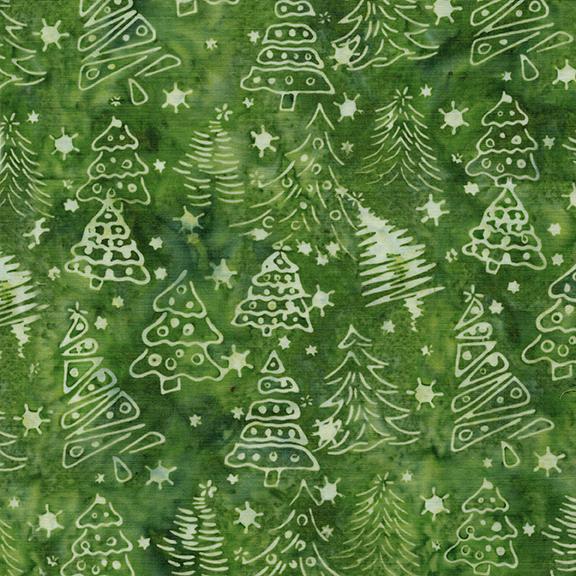 822501645 / Christmas Trees Green Ivy