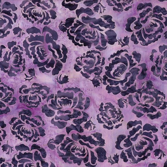 122527405 / Hollyhock Purple Lavender