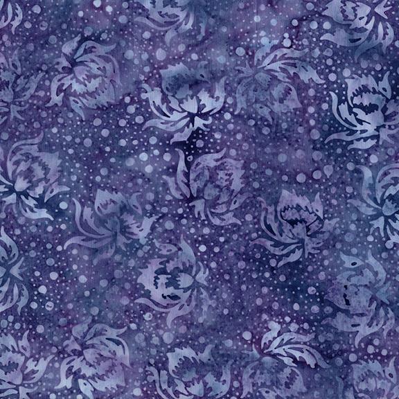 122529410 / Flowers and Dots Purple Foxglove