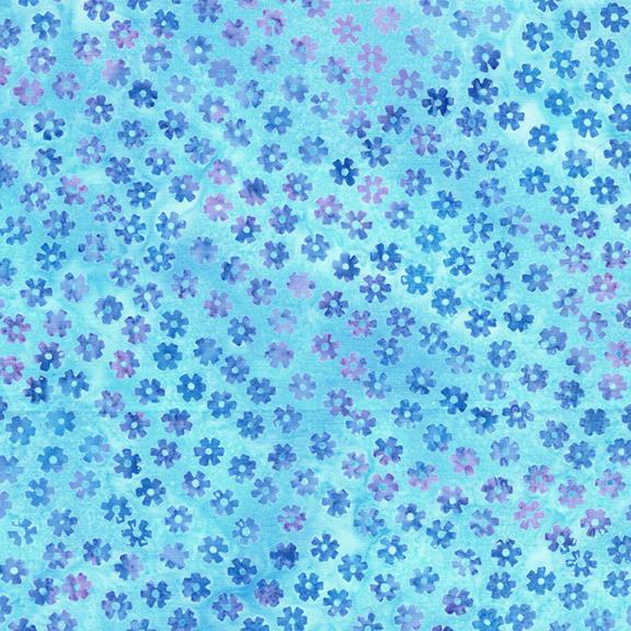 122537517 / Small Flowers Blue Mystic