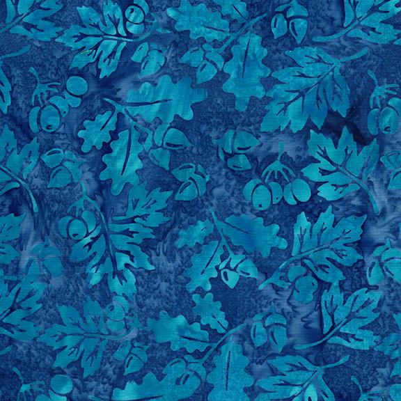 122542513 / Acorns and Leaves Blue Shark