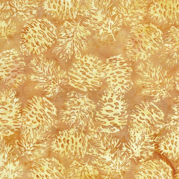 122540062 / Pinecones and Fir Sprigs Brown Fawn