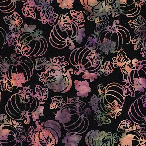 122541795 / Tossed Pumpkins Black