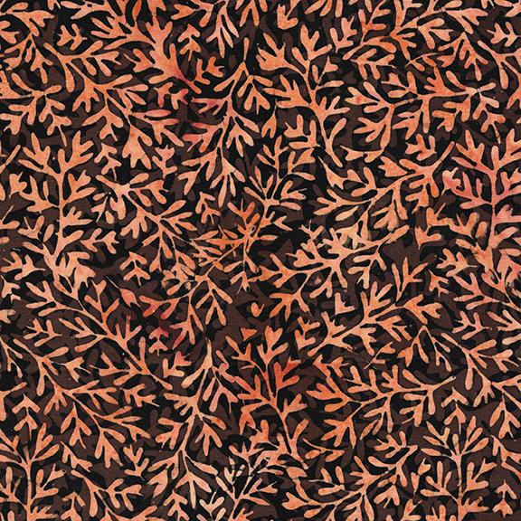 122545083 / Tossed Vines Brown Java