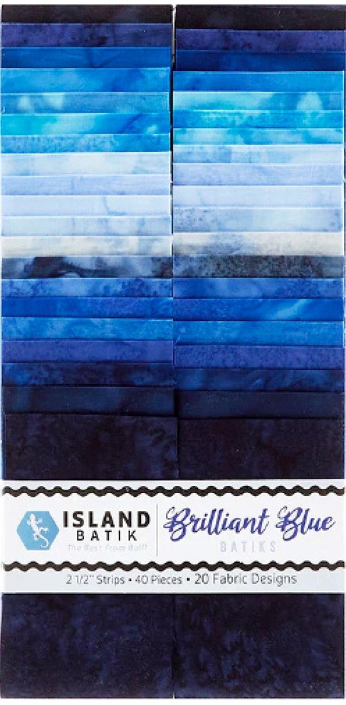 Brilliant Blue-SP / Brilliant Blue Batiks Strip Pack