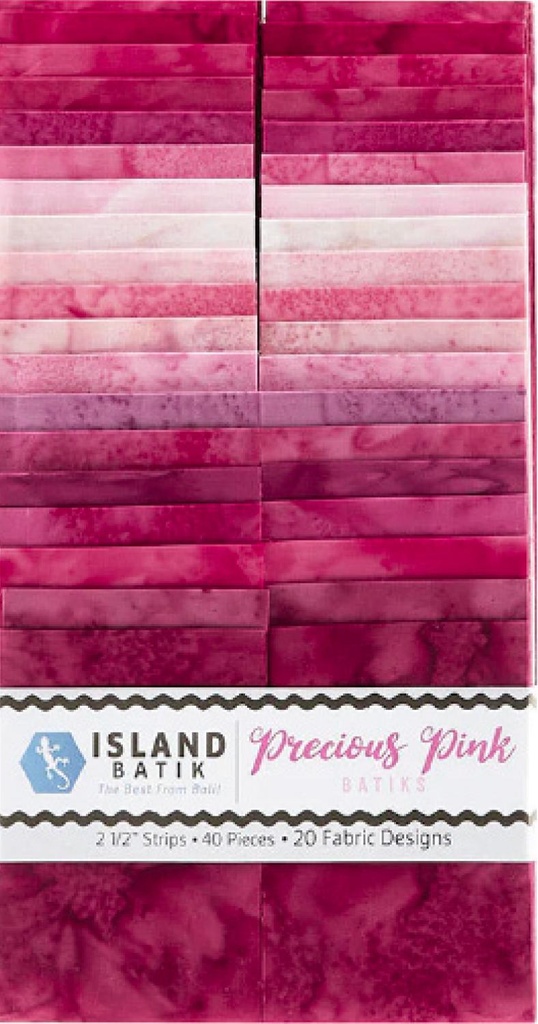 Precious Pink Batiks Strip Pack