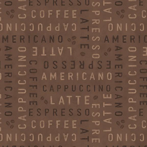 W135-006-090 / Words-Brown