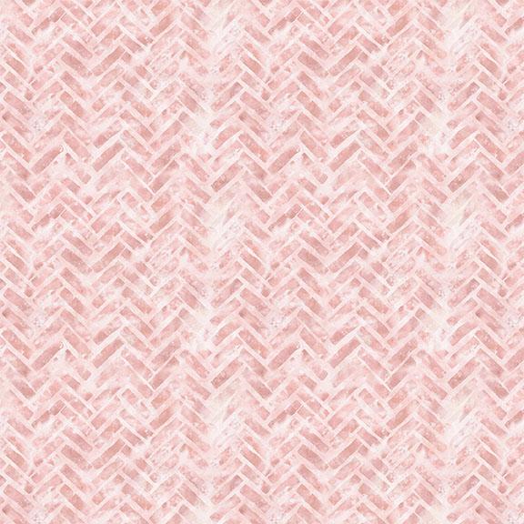 W105-028-111 / Herringbone Tiles-Pink