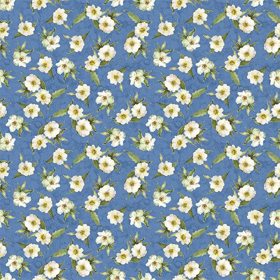 W105-016-550 / Small Floral-Blue