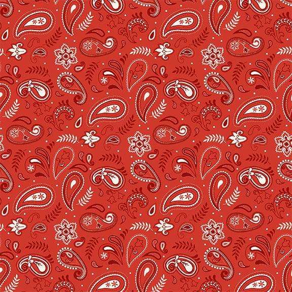 W140-007-303 / Paisley-Red