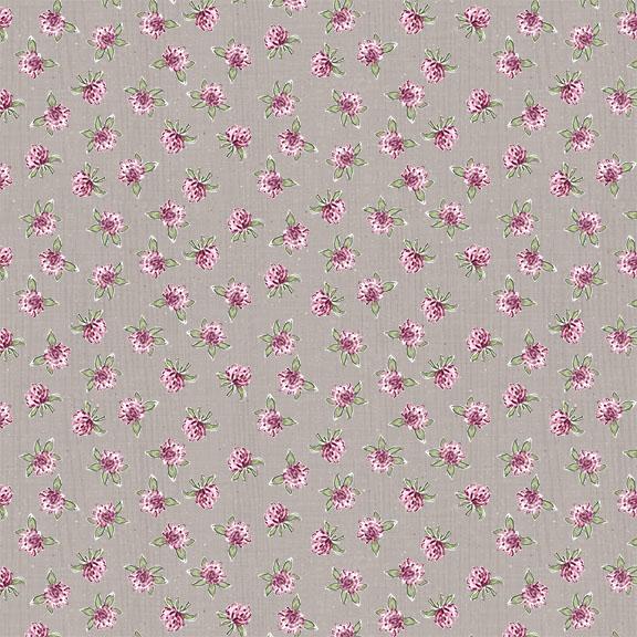 W115-006-716 / Pink Floral Toss-Gray