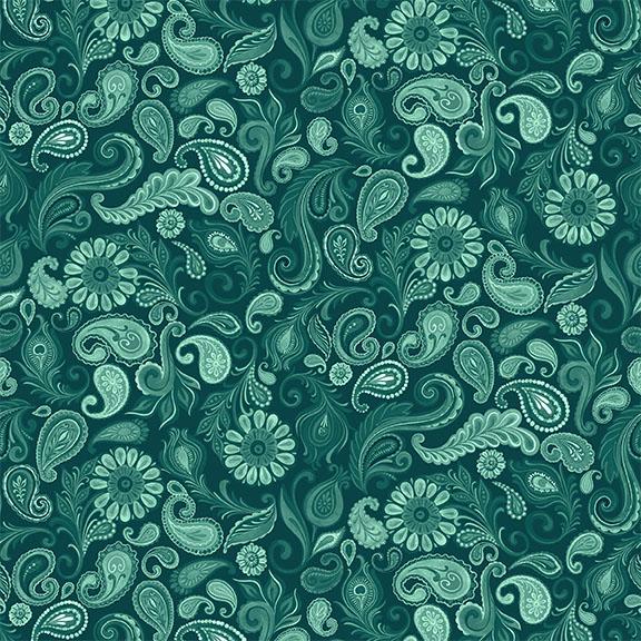 W100-008-606 / Paisley-Green
