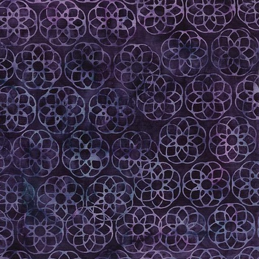 [122325485] Geometric Flower-Purple Boysenberry