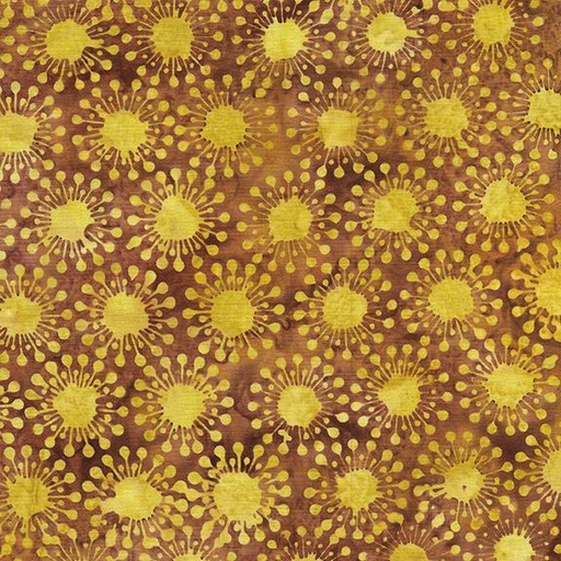 [122320075] Circle Dots-Brown Russet