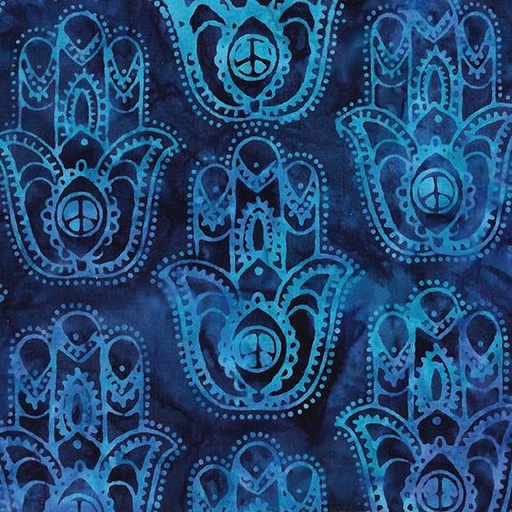 [122345570] 122345570 / Peace Hand-Blue Cornflower