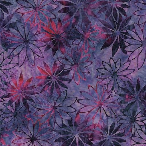 [122433490] Star Floral-Purple Blackberry