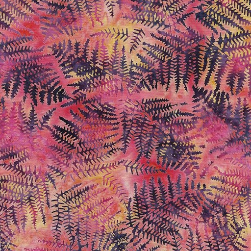 [122434816] Fern-Multi Pink Purple Orange