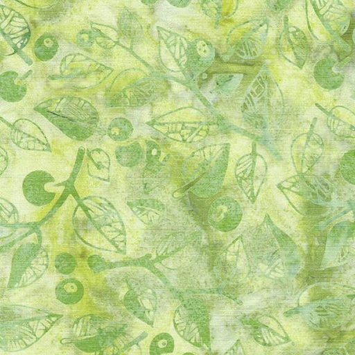 [622406831] 622406831 / Berries and Leaves-Multi Yellow Green Grey