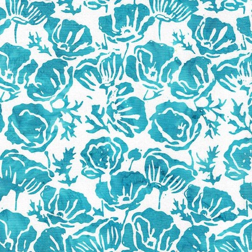 [122456700] Poppies Floral-White