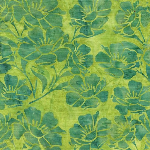 [122435615] 122435615 / Large Floral-Green Pistachio