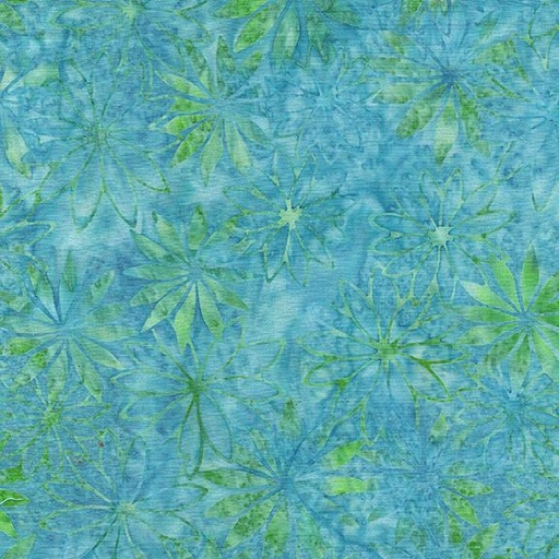 [122433840] Star Floral-Multi Blue Green Marbles