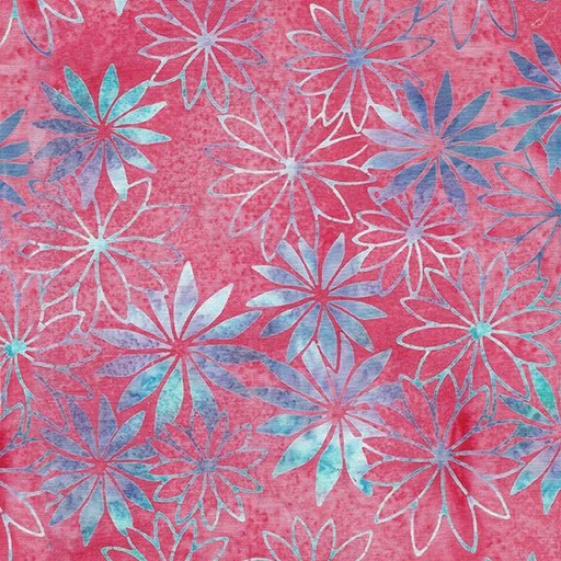 [122433330] Star Floral-Red Flamingo