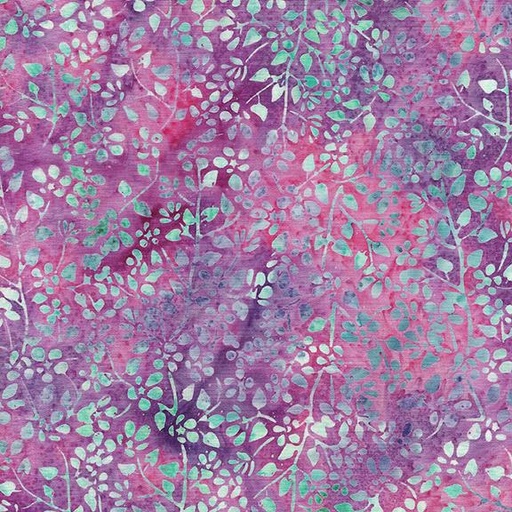 [122429890] Small Floral-Multi Purple Pink Iris
