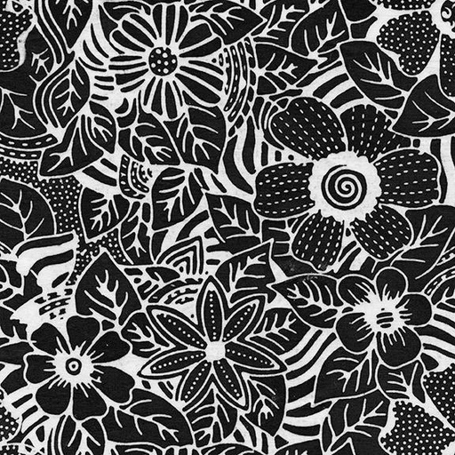[711901700] 711901700 / Flower Zebra-Salt n Pepper