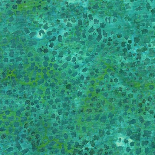 [122425945] Floral Dot-Teal Cool Water