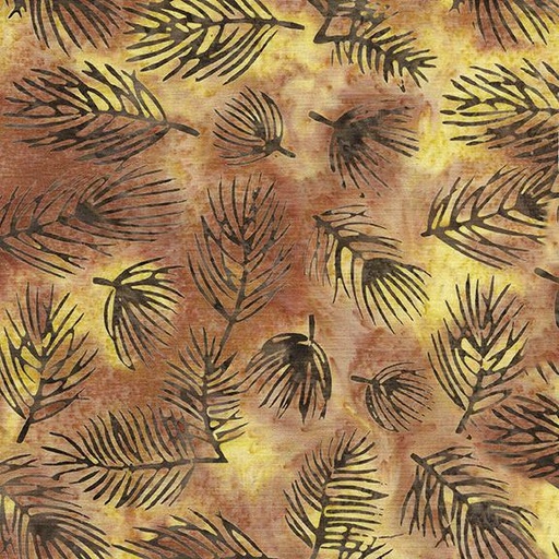 [122447862] 122447862 / Pine Needles-Multi Orange Burgundy